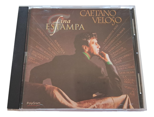 Cd Caetano Veloso Fina Estampa Impecable Estado Olivos - Zwt Estándar (Usado)
