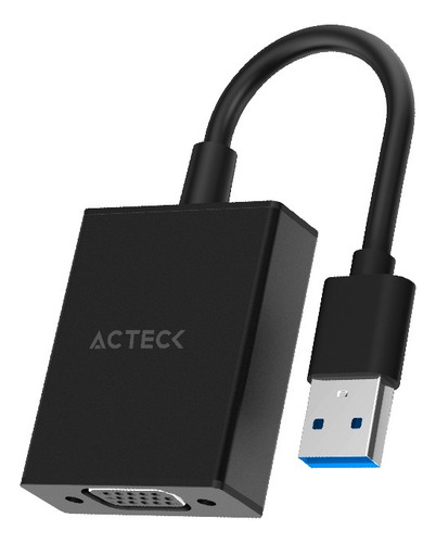 Adaptador Acteck Usb A A Vga Para Video Usb 3.0 Av410