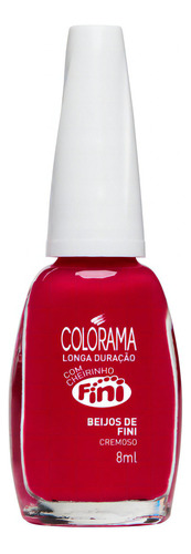 Esmalte Colorama Fini Colores Duraderos Brillo Extremo Color BESOS DE FINI
