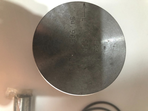 Imagen 3 de 4 de Piston Persan Std Con Aros Y Perno De Zanella 125 Rutera