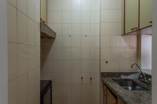 Imagem 14 de 15 de Flat, Andar Alto, Próximo A Av. 9 De Julho, Locação Sem Burocracia E Sem Fiador - Sf27685