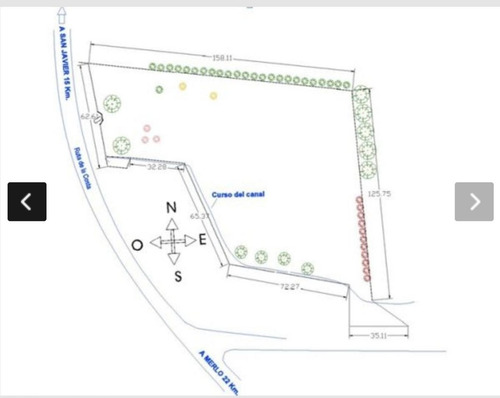 Imagen 4 de 5 de Excelente Lote Sobre Ruta 14 Cordoba Traslasierra Luyaba