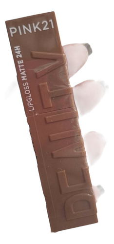 Labial Matte Pink 21 01 Marron Claro