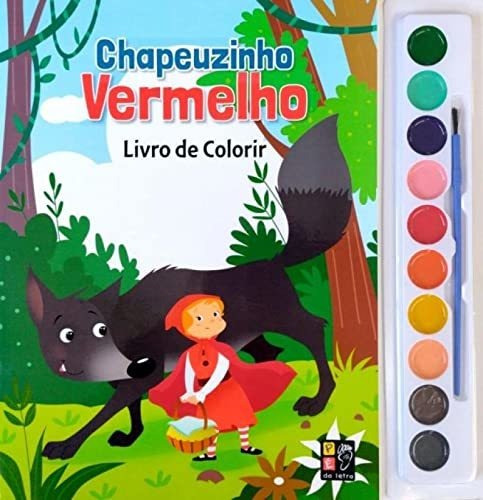 Livro Aquarela - Chapeuzinho Vermelho