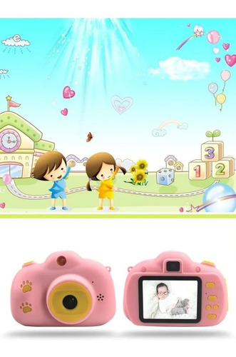 Cámara Digital Para Niños Y Niñas Foto-video +microsd 8 Gb