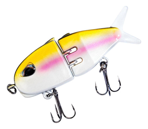 Mini Glide Lure, Swimbait, Realistic Water Amarillo