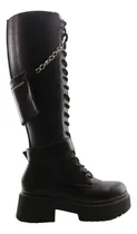 Comprar Botas Borcegos Caña Alta Acordonado Dama Mujer 85 Czapa