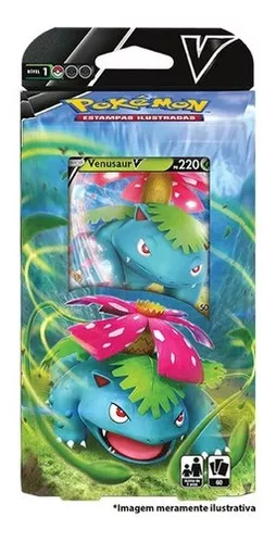 Deck Pokemon - Baralho de Batalha V - Venunsaur V - Copag