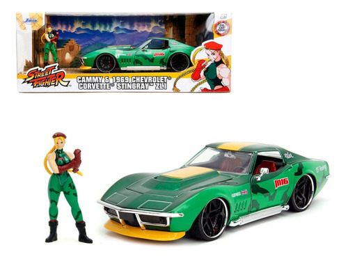 Jada 30837 1:24 Sf 69 Chevy Corvette W Cammy