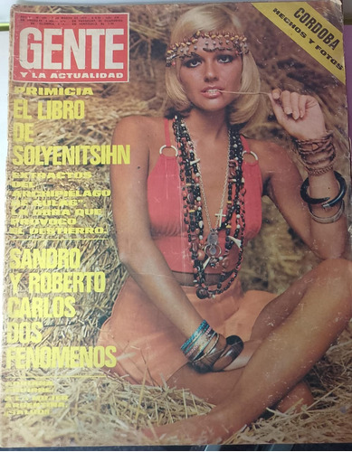 Gente #450 1974 Sandro Soledad Silveyra Adriana Aguirre