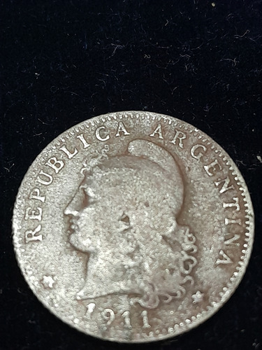 Moneda De Argentina De 20 Cent De 1911