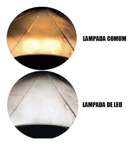 Imagem 6 de 6 de Par Lampada Led Flex Milha Hb4 Toyota Hilux 2006