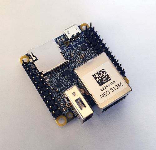 Placa Nano Pi Neo 512 Mb Ddr3 Chip H3 Quad-core Cortex A7