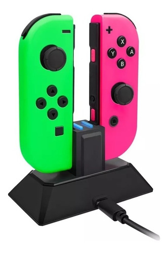Dock De Carga Para Joy-con Compatible Con Nintendo Switch