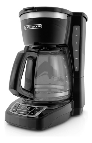 Máquina De Café Programable Para 12 Tazas, Dlx1050b, Negra