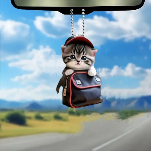 Mochila Plana Acrílica R, Nueva Decoración Colgante 9693