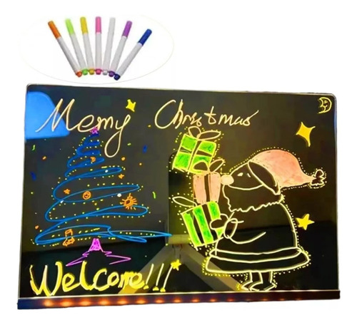 S+ Tablero De Dibujo Luminoso Escrito A Mano For Niños Diy