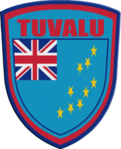 Parche Termoadhesivo Escudo Tuvalu