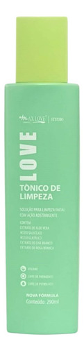 Kit C/ 3 Sérum Facial E 1 Tônico De Limpeza Max Love Tipo De Pele Normal