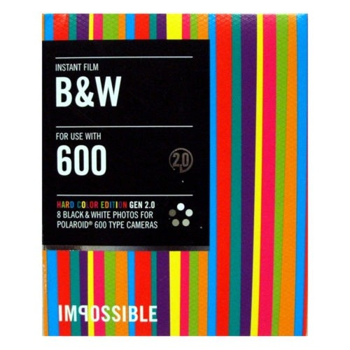 Filme Polaroid 600 'serie  Impossible  -  P&b Multi Frame