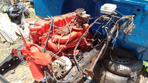 Motor De Opala 6cc Completo, Com Câmbio 5 Marcha 6cc E Difer