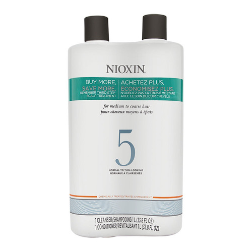 Nioxin System 5 Litros Duo Limpiador + Cuero Cabelludo