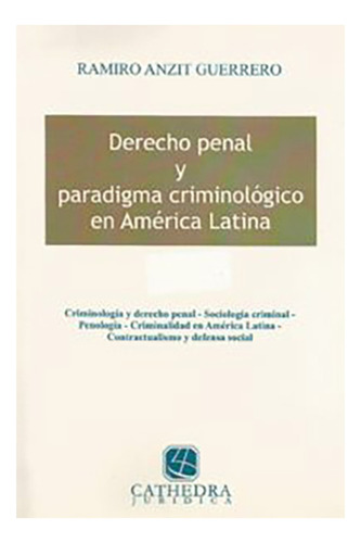 Derecho Penal Y Paradigma Criminologico En America Latina - 