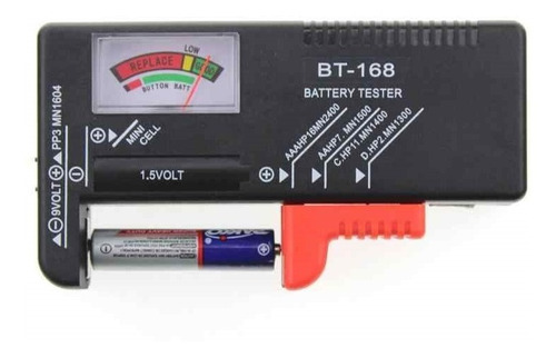 Probador De Pilas: Aa, Aaa, C, D Y 9 Vol. Tester De Baterias