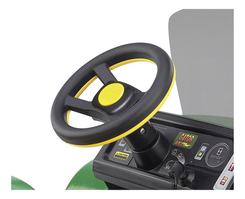 Trator a bateria para crianças Peg Perego John Deere Gator HPX cor verde/amarelo 220V