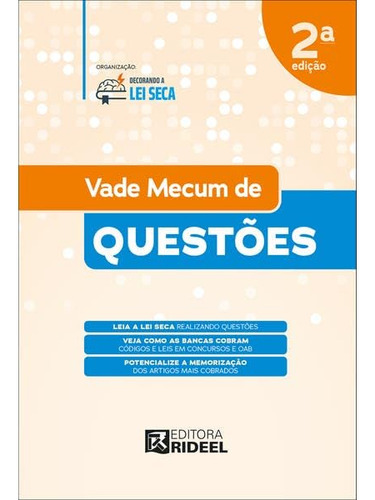 Decorando A Lei Seca - Vade Mecum De Questões