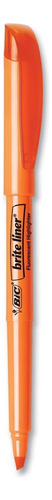 Marker Highlighter Brite Liner Orange Pack De 12