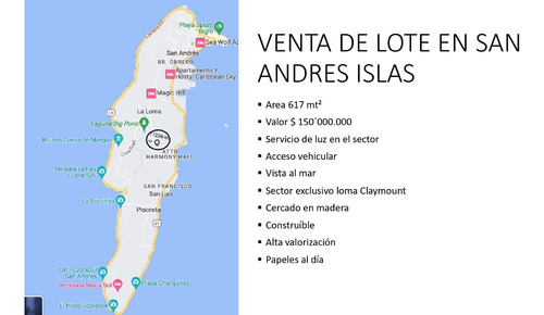 Lote De Terreno En La Loma Claymount Isla De San Andres 