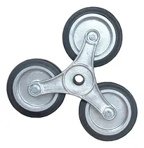 Comprar Par De Roda Para Carro Carrinho De Carga Subir Escadas 250kg