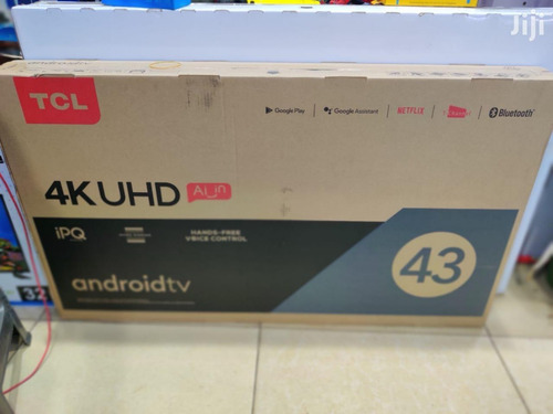 Imagen 1 de 1 de Smart Tv Tcl 4k Android 43 Pulgadas