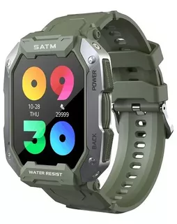 Smart Watch C20, Llamadas, Bluetooth, Fitness - Verde