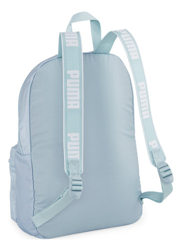 Mochila Puma Core Base Unisex Color Azu Cielo Diseño De La Tela Lisa