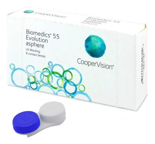 Lente De Contato Biomedics 55 Evolution Coopervision C/grau