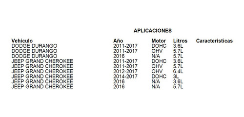 Buje Amortiguador Dodge Durango 2013 5.7l Mopar