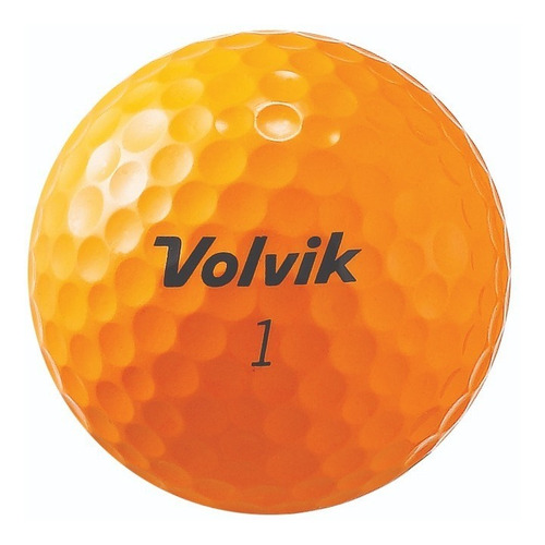 Imagen 1 de 2 de Pelotas Golf Volvik S3 Orange 12 Pz