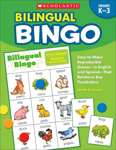 Libro: Bilingual Bingo: Easy-to-make Reproducible Games? In
