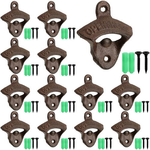 Abrelata Hierro Fundido Para Botella Tornillo 12 Unidad