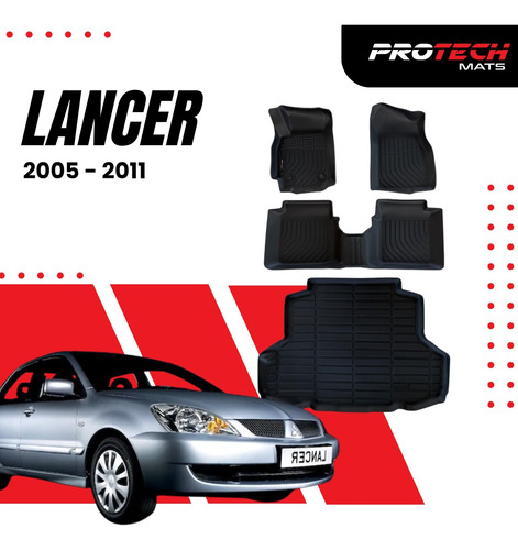 Alfombra Protech Antiderrame Lancer 2005 2009 2010 2011 2012