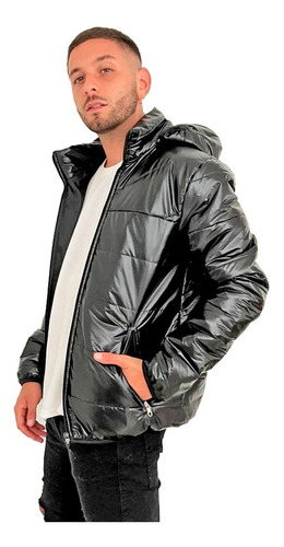 Imagen 2 de 8 de Campera Metalizada Hombre