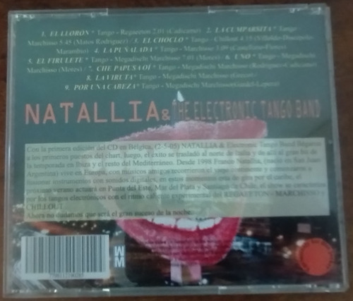 Tango Electrónico - Natallia Estándar (Usado)