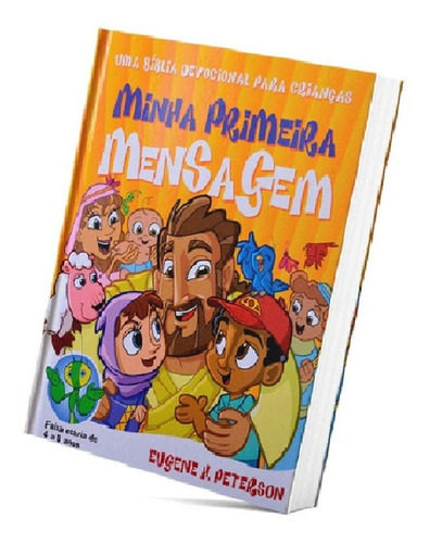 Bíblia Infantil Minha Primeira Mensagem Meninos E Meninas