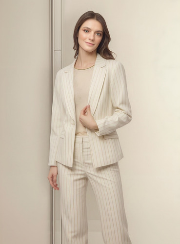 Saco Foley's Hueso Rayas Yanara Mujer 125428