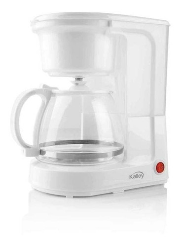 Cafetera Kalley 8 Tazas K-cm100k Blanco / 750 Watts