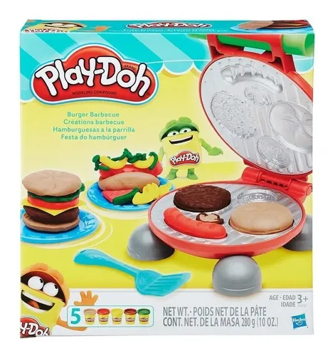 comprar Play-doh Kitchen Creations Festa Hambúrguer Massinha Hasbro