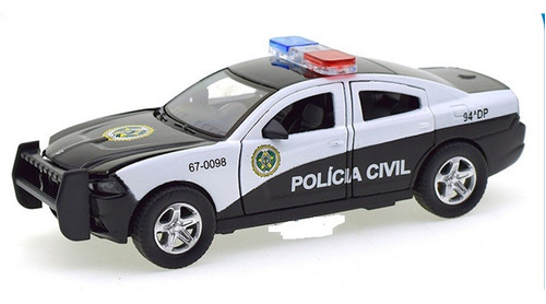 Miniatura Dodge Policia Civil Rj Velozes E Furiosos Esc 1:43
