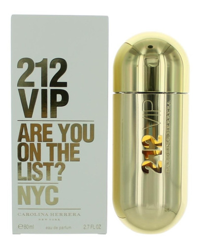 Perfume 212 Vip Para Dama Carolina Herrera